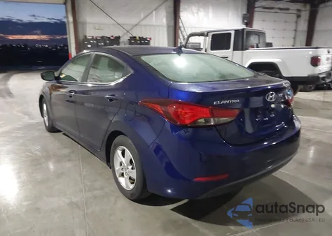 2014 Hyundai Elantra Se из США, поврежденный, VIN 5NPDH4AE8EH471576